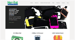 Desktop Screenshot of harvestcellular.net